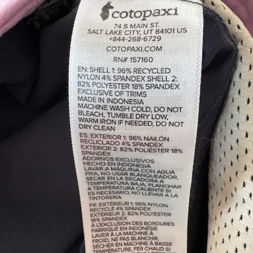 COTOPAXI Tolima Women's dress sz S lightweight blue Graphite - Picture 5 of 16